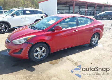 2014 Hyundai Elantra Se из США, поврежденный, VIN KMHDH4AE8EU181730
